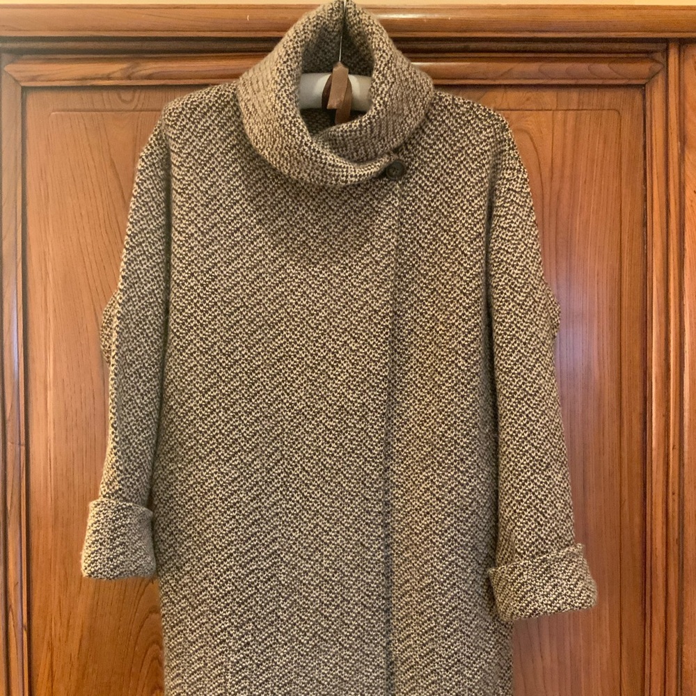 Ralph Lauren cash/wool coat sweater with a